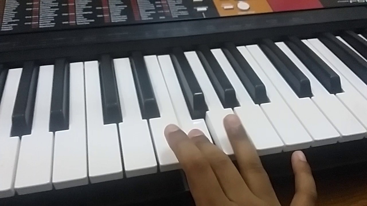 How to play happy birthday song on piano - YouTube