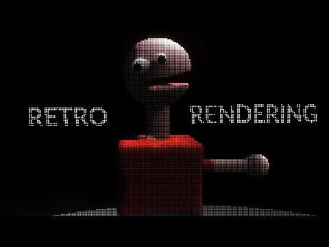 Stylized Retro Rendering in Houdini