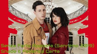 Senza Farlo Apposta-Testo Shade & Federica Carta Sanremo 2019