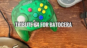 How To Map Retro-Bit Tribute64 In Batocera