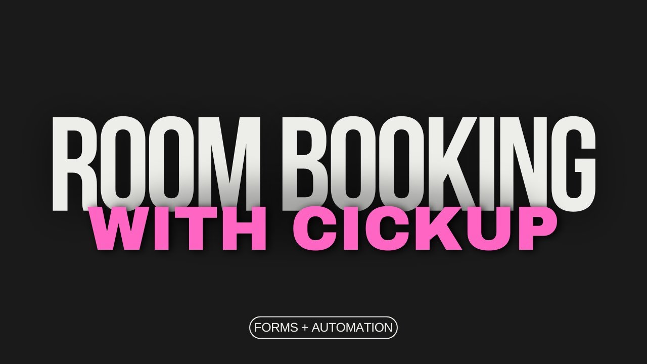 Manage your meeting room booking with ClickUp