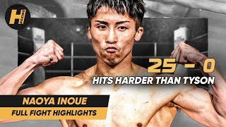 Strikes Faster Than Bruce Lee And Hits Harder Than Tyson - Naoya Inoue | 25 - 0