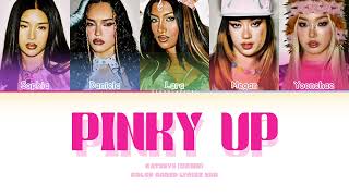 Pinky Up- Katseye 캣츠아이 - Color Coded Lyrics
