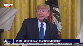 HUMAN TRAFFICKING LEGISLATION: President Trump remarks, signing at the White House