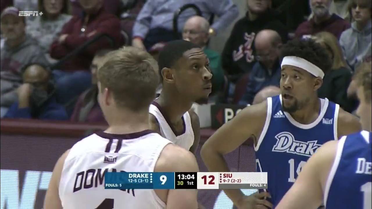 Drake vs Southern Illinois NCAA COLLEGE BASKETBALL 01/17/2022 YouTube