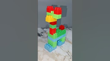 Satisfying Diy Building Blocks Dog 🐕| ASMR sound #asmr #asmrsounds #shorts #shortvideo #lego #diy