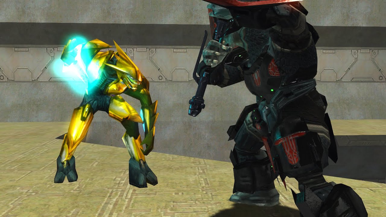Halo 1 Updated Elites VS. Halo 3 Brutes YouTube