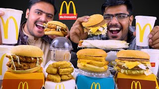McDonald's Review - Big Mac Burger, Mccrispy, Fish Filet, Wrap, Nuggets, Sundae Brownies | Mukbang