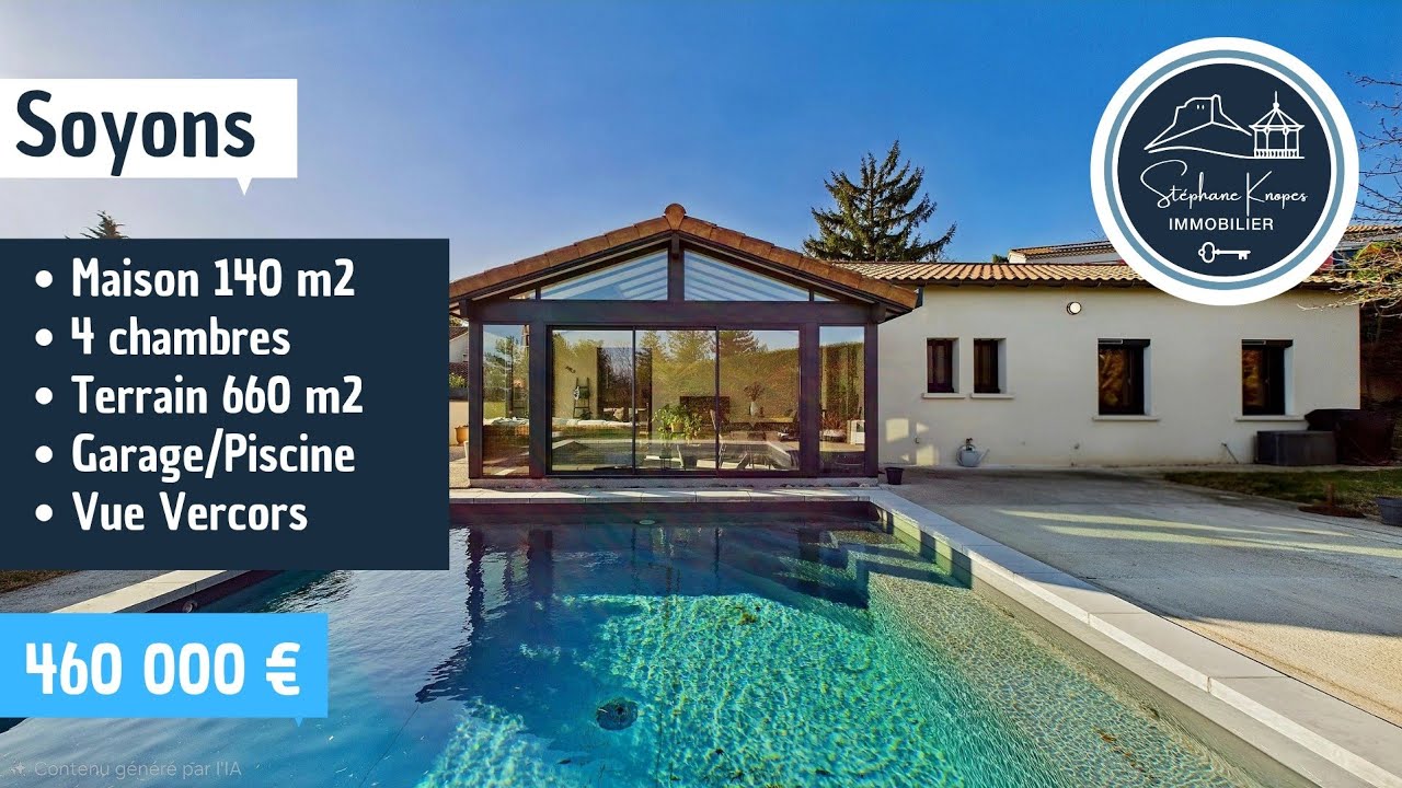 Maison familiale rénovée – Vue  sur le Vercors