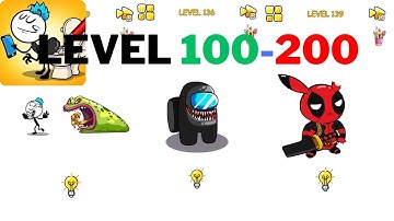 Troll Master - Draw One Part - All Levels 100-200 (Android,iOS) - Gameplay Part 2