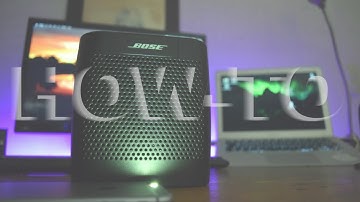 HOW-TO clear devices from Bose SoundLink Color