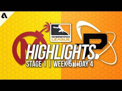 Philadelphia Fusion vs Florida Mayhem | Overwatch League Highlights OWL Week 5 Day 4