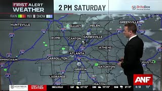 First Alert Forecast: Mostly cloudy and dry Saturday