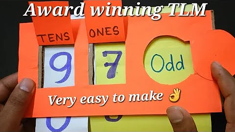 Odd number Even number| विषम सम संख्या | Maths TLM | TLM for primary school