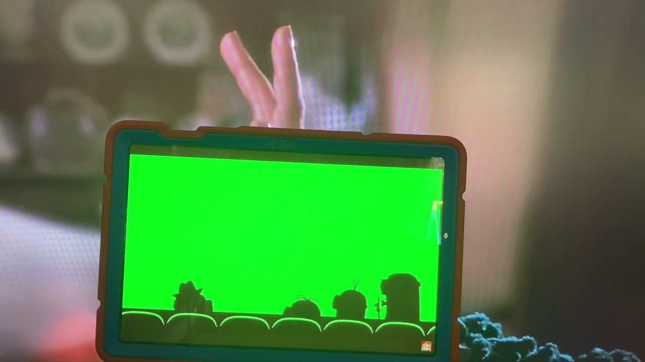 Brian the minion watching Casper 30th anniversary trailer