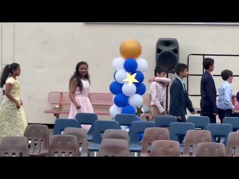 Maya’s Graduation Walk at Morning Creek Elementary School