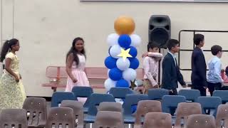 Maya’s Graduation Walk at Morning Creek Elementary School