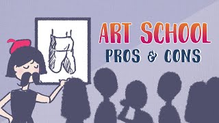 art school pros and cons (is it worth it🤔)