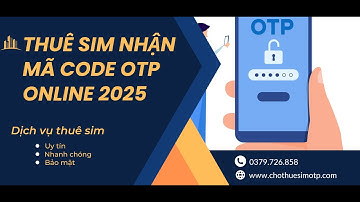 Hướng Dẫn Thuê Sim Lấy Mã Code OTP Xác Minh Online - Web Cho Thuê Sim Nhận Mã Code Online 2025