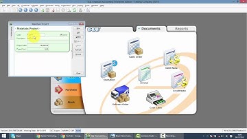 SQL ACCOUNTING SYSTEM GST 069   PROJECT ACCOUNTING