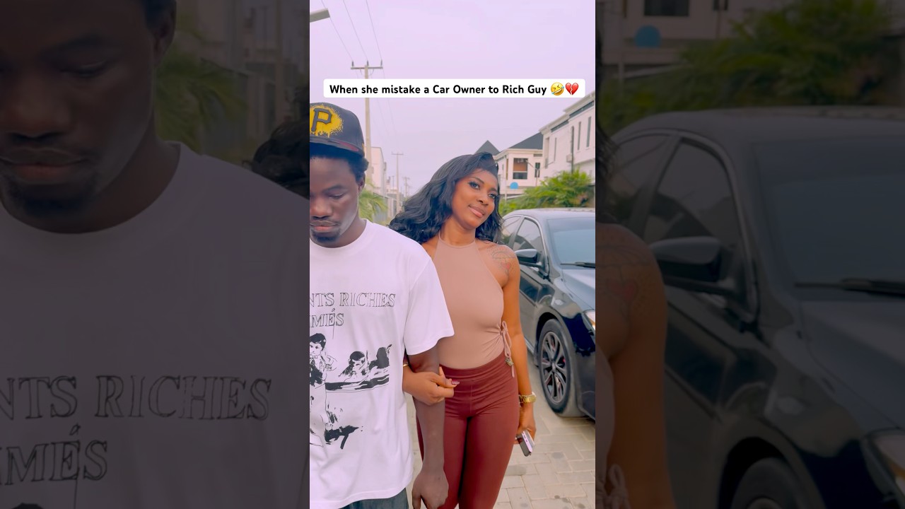 When she mistake a car Owner for Rich Guy 🤣💔 #explore #foryou #shorts #rich #fakelife