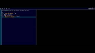 Write a program to find the area of the square and cube #qbasic #programming #techhowto #pc