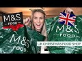 M&S CHRISTMAS FOOD SHOP | UK Groceries | Vlogmas 2021 Week Four