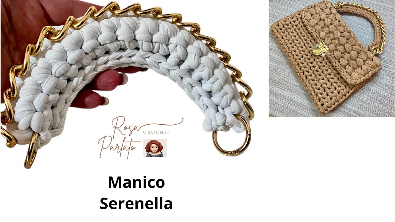 Facilissimo!Manico per borsa all’uncinetto