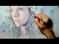 Speed Painting Watercolor : &quot;Breathless&quot;