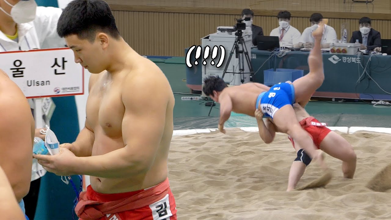 씨름선수 유연함이 이정도라고?