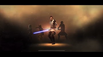 SWGOH arena JMK mirror test (Datacron L6 stun)