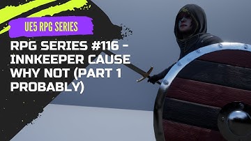 Unreal Engine 5 RPG Tutorial Series #116 Innkeeper just for fun #ue5 #unrealengine