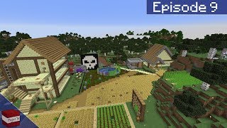 Flying with Elytra and Building Farms on Our Minecraft SMP