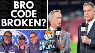 Joe Buck-Troy Aikman Rift Raises Eyebrows | 2 PROS & A CUP OF JOE