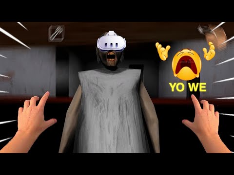 I tried Granny VR and I threw up 🤮🤮😭