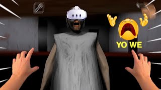 Probé Granny VR y me vomité 🤮🤮😭