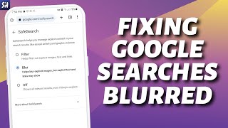 How to fix Google Search Results are Blurred (2023)?