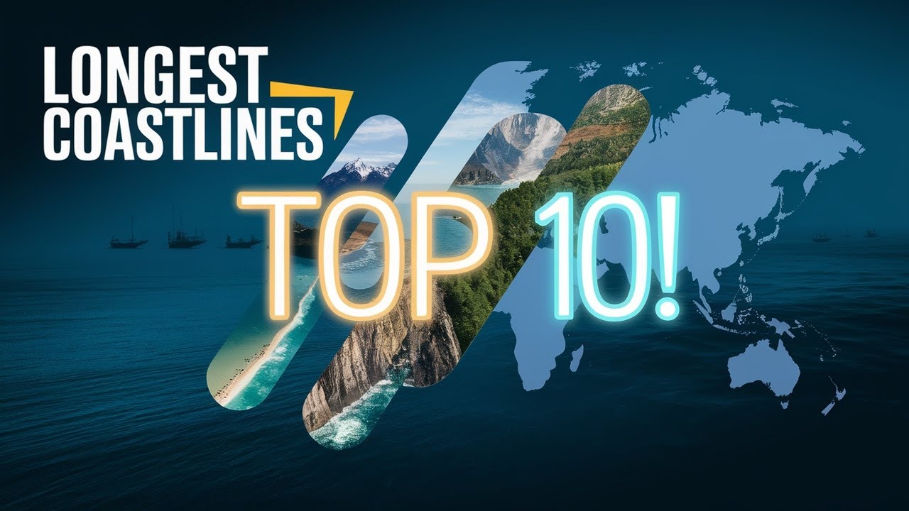 Top 10 Countries with the Longest Coastline in the World – Surprising Geography & State Facts