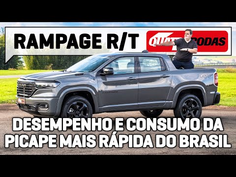 RAM RAMPAGE R/T: tudo o que VOCÊ PERGUNTOU sobre a picape MAIS RÁPIDA do Brasil