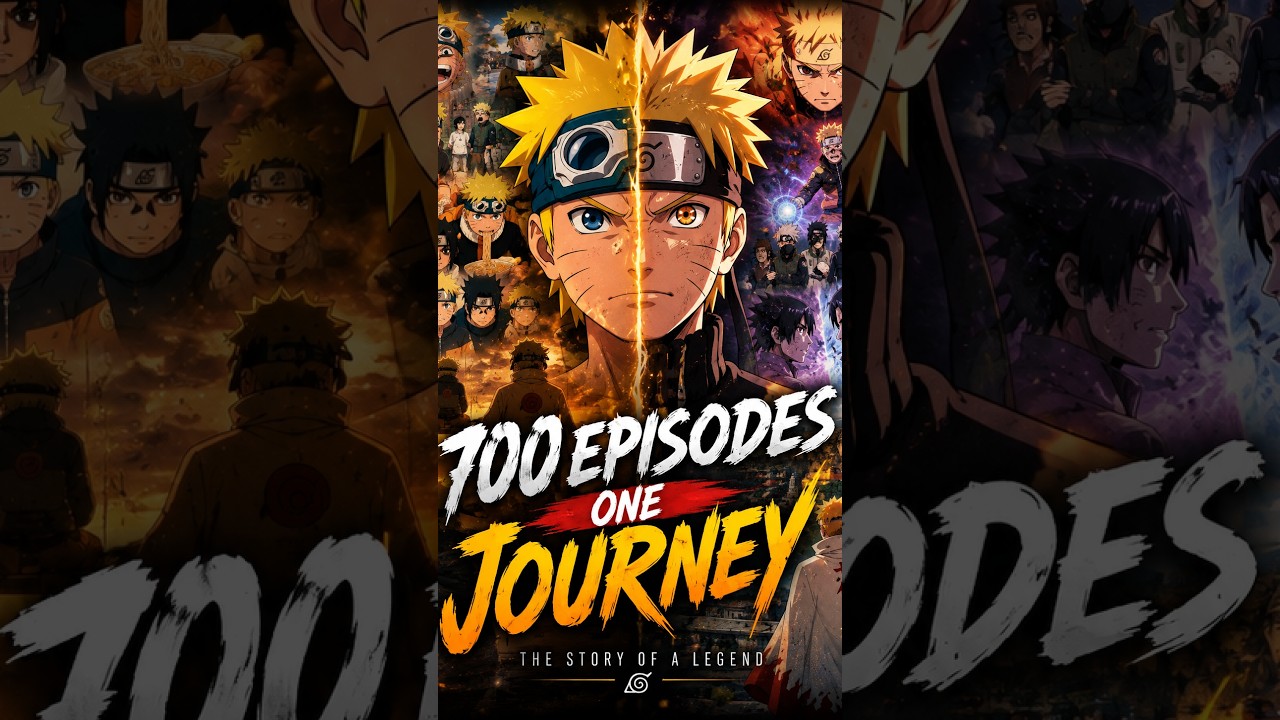700 Episodes. One Journey. One Legend. 🍥🔥 | Naruto Uzumaki #Naruto #AnimeEdit #shorts