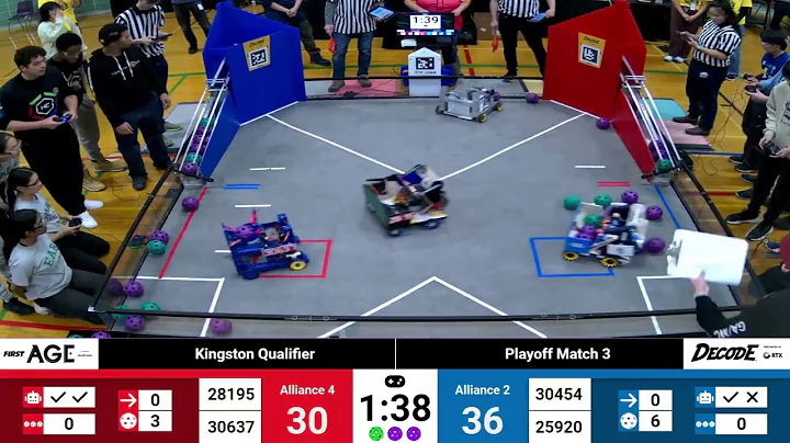 Lower Bracket  Round 2 Match 3 - 2025 FTC Kingston Qualifier
