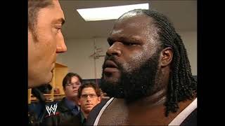 Mark Henry & Batista Backstage Segment Smackdown January 6 2006