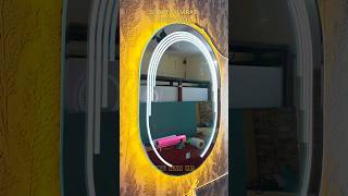 How To Make LED Light Touch Sensor Mirror At Home |Light Wala Seesha Kaise Banaye| zainul Glass art.