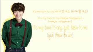 EXO - My Turn to Cry (Korean Version) (Color Coded Hangul/Rom/Eng Lyrics)