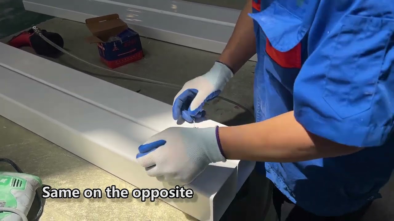 How we make PVC fence gates