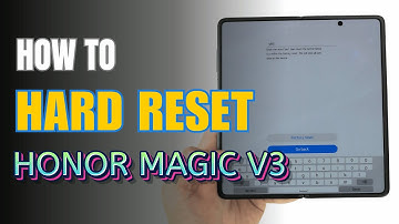 How to Hard Reset Honor Magic V3