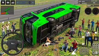 Euro Coach Bus Simulator Bus Simulator Indonesia Bus Driving Game Coach Bus Bus Gameplay Android screenshot 5