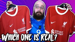 Fake vs Real Football Shirt Comparison!