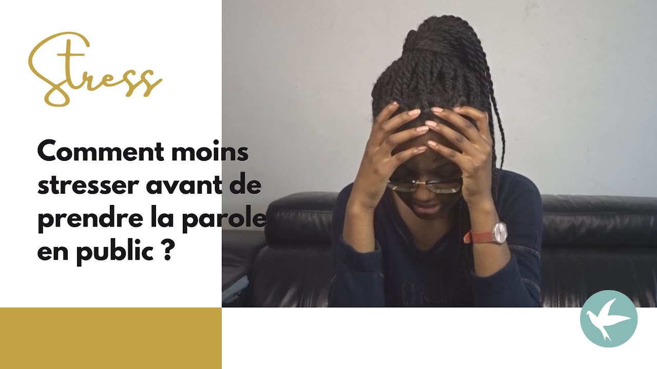 Comment MOINS STRESSER avant de prendre la parole en public ?
