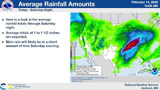 NWS Jackson Special Severe Weather Briefing:  February 14, 2025